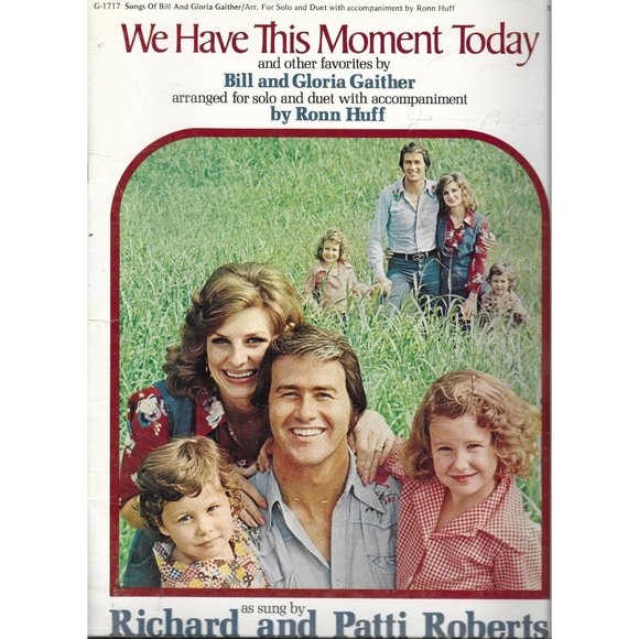 We Have This Moment Today Gaither 1977 Gospel Songs Christian Softcover - Picture 1 of 4